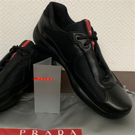 Scarpette Prada in Tela Nero taglia 39 EU 